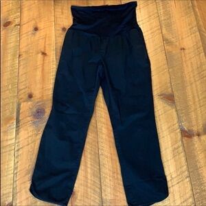 Gap black maternity pants Size 8